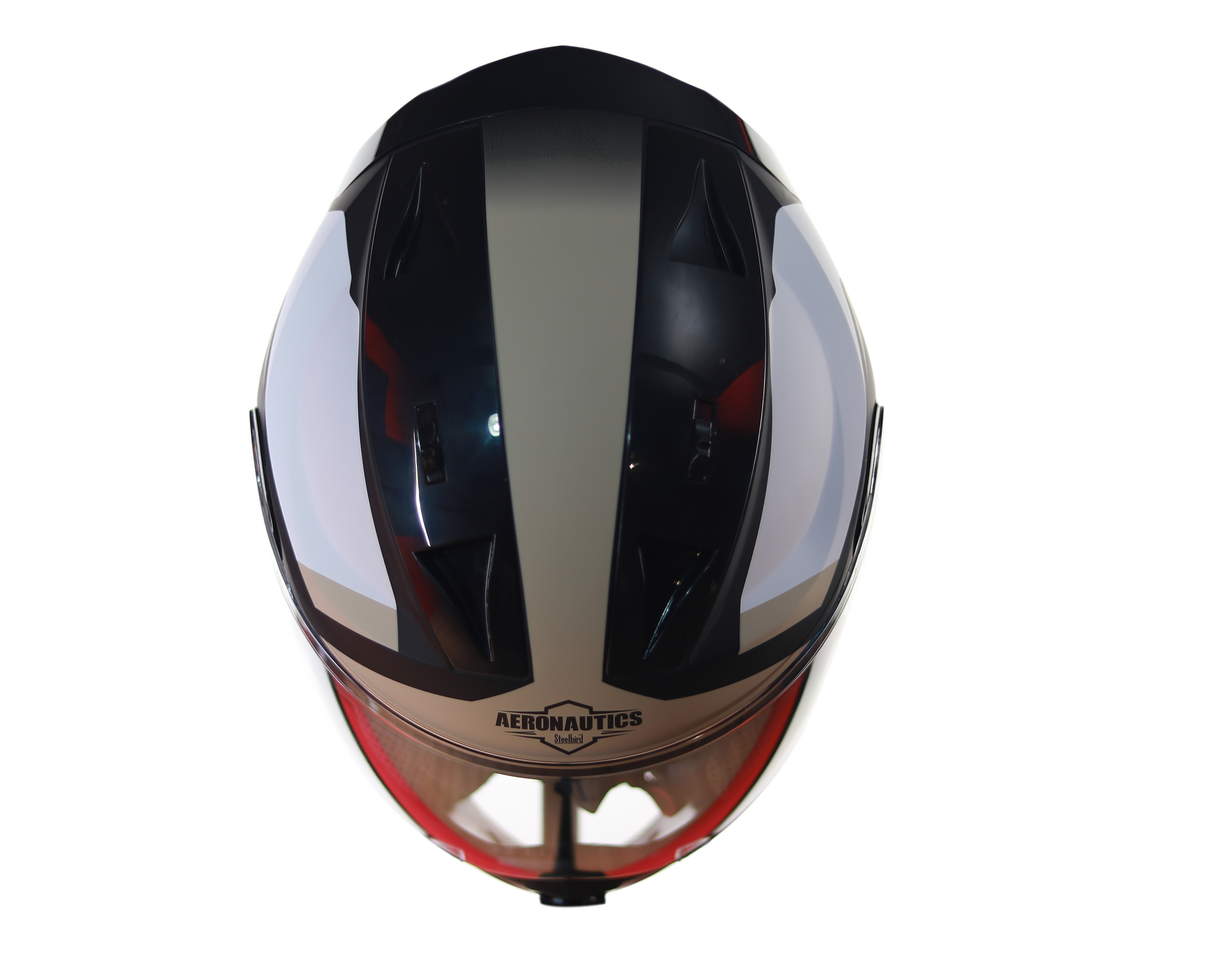 SA-1 Aerodynamics Mat Black With Desert Storm(Fitted With Clear Visor Extra Gold Night Vision Visor Free)